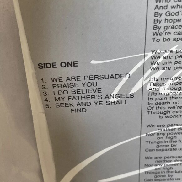 The Bill Gaither Trio We Are Persuaded (Vinyl, 1979) Word WSB-8829 VG LP Record - Picture 6 of 12